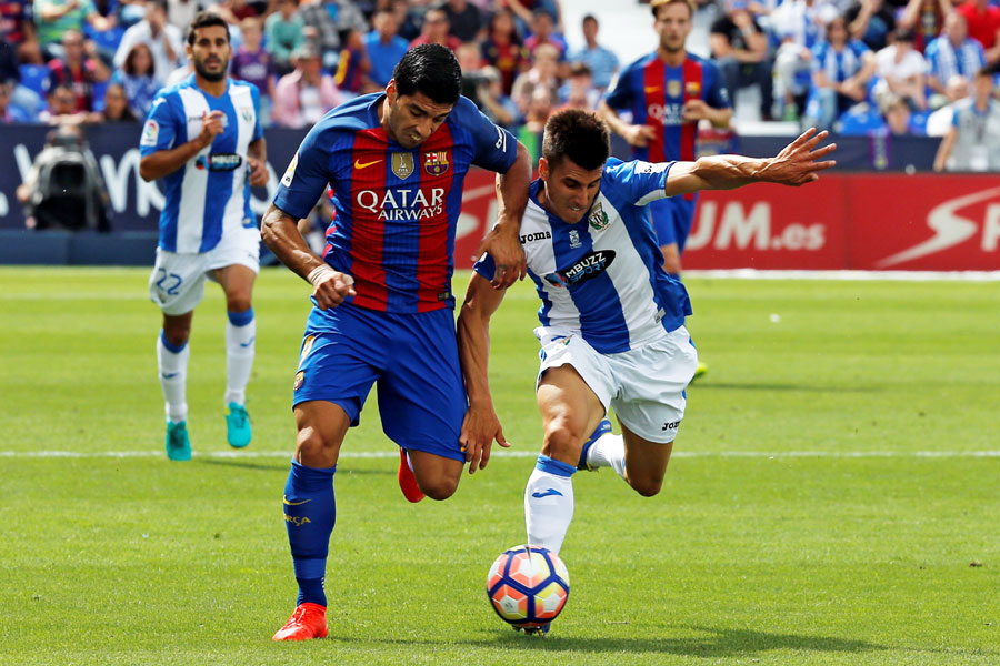 Barca make changes but sweep past Leganes