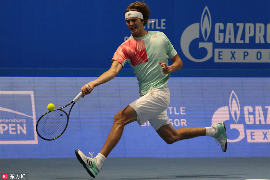 Zverev stuns Wawrinka to win ATP St Petersburg