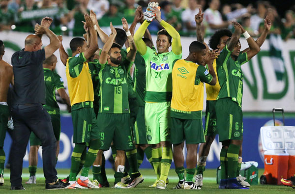 Chapecoense awarded Copa Sudamericana title