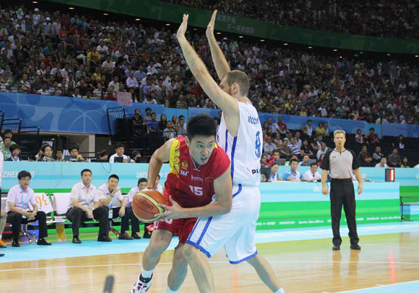 Romania routs China in basketball at Universiade Romania rout China in basketball at Universiade