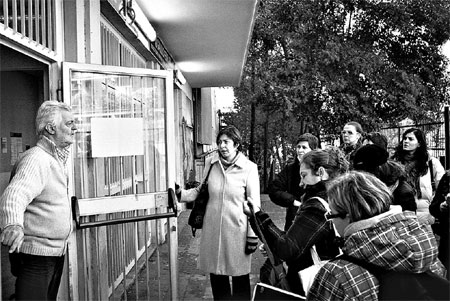 A frenzy in Italy over a teachers test