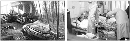 Human error behind highway collapse