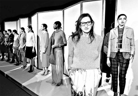 On top of American fashion