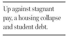 Young Americans lagging behind parents in building wealth