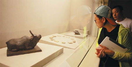 Ancient artifacts, modern museum
