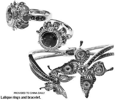 Lalique builds its brand on the pillar of jewelry