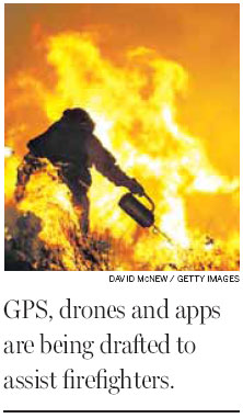 A high-tech push to stop wildfires