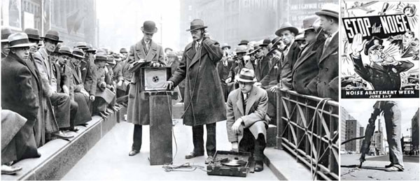 Pleas for quiet, but city still roars