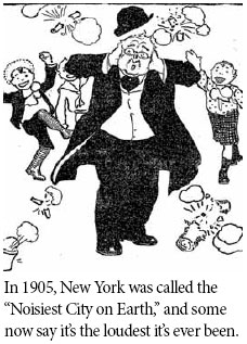 Pleas for quiet, but city still roars