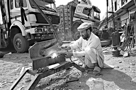 Shaping metal, and hard words