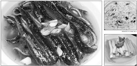 Please eat the exhibits