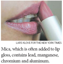 Is danger lurking in lipstick?