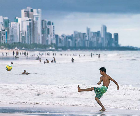 Brazil gets its kicks