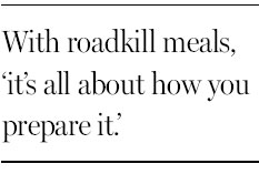 In U.S., dinner from the roadway