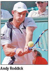 Roddick says he tried to fight 'Schmokovic'