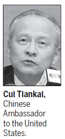 China's ambassador to US blasts Japan's Abe