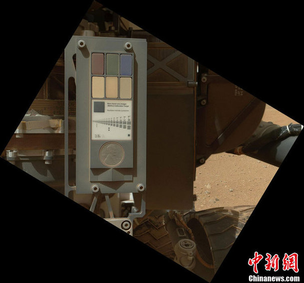 美“好奇號”火星車 火星“玩”自拍（圖）