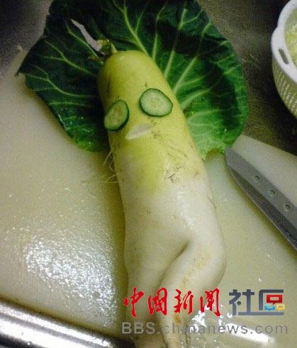 成精的蘿卜君！《大根逃亡記》爆紅