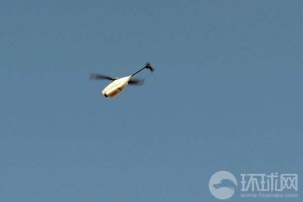 高清：世界最小無人機(jī)亮相 駐阿英軍成首批使用者