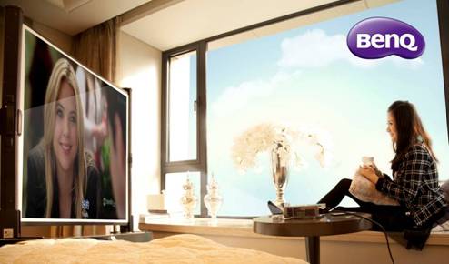 婦女節溫馨送明基微投為她添置家的投影機