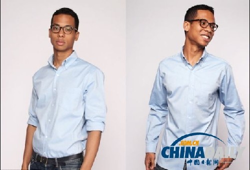 懶男人的救星!美國公司研發百天免洗免燙襯衫