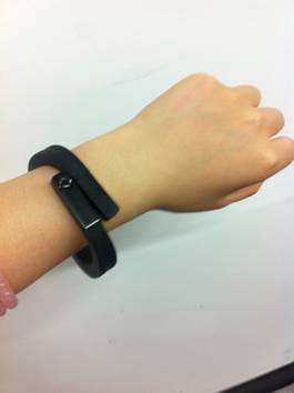 國內首款穿戴式設備咕咚手環亮相百度“云”媒體開放日