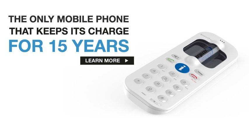 美國公司研制新手機：待機可達15年 開機可用2月