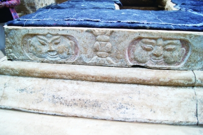 北京房山唐代劉濟墓有新發現 墓道發現兩層壁畫