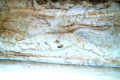 北京房山唐代劉濟墓有新發現 墓道發現兩層壁畫