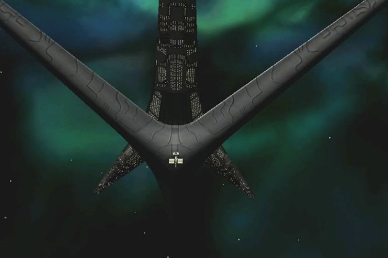 震撼！科幻電影中宏偉空間站(組圖)