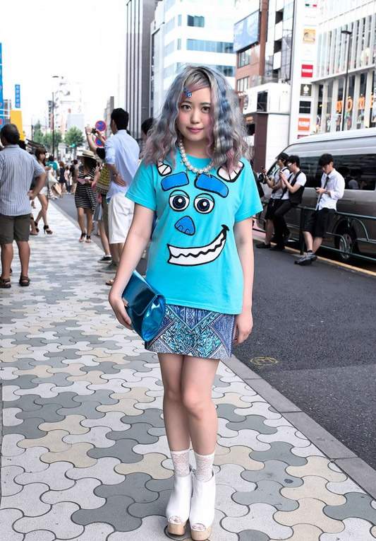 實拍東京另類的街頭時尚(組圖)