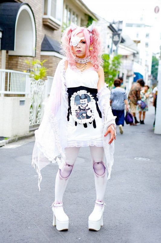 實拍東京另類的街頭時尚(組圖)