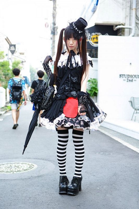 實拍東京另類的街頭時尚(組圖)