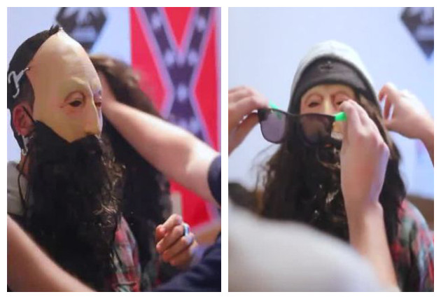 美男子扮乞丐街頭成功求婚走紅(組圖)