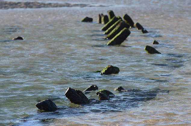 英古堡附近現百年前神秘遇難船(組圖)