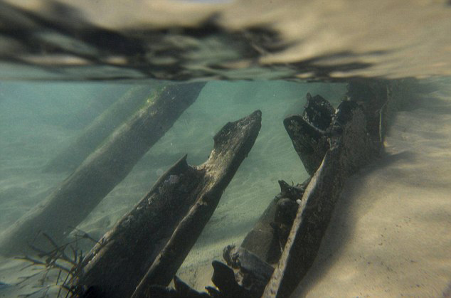 英古堡附近現百年前神秘遇難船(組圖)