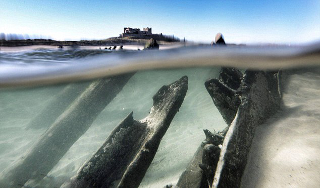 英古堡附近現百年前神秘遇難船(組圖)