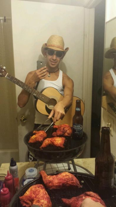 網絡牛人玩轉最糟糕自拍照