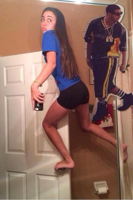 網絡牛人玩轉最糟糕自拍照