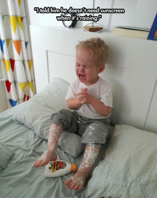 爆笑！兒童哭泣的100種理由