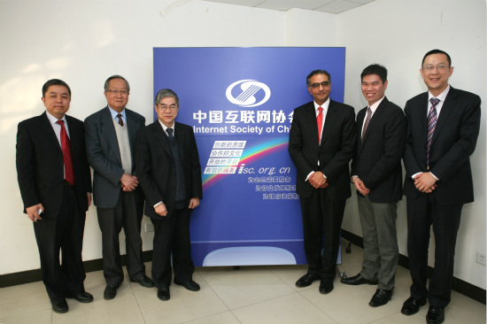 ICANN總裁法迪 切哈德拜訪中國互聯(lián)網協(xié)會