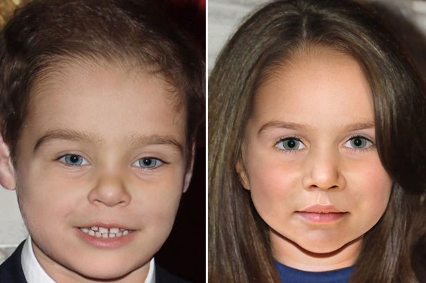 英皇室寶寶長啥樣(圖)