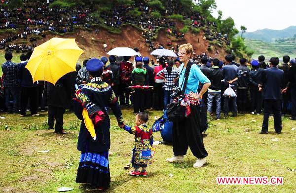 China's Yi ethnic group celebrates Torch Festival