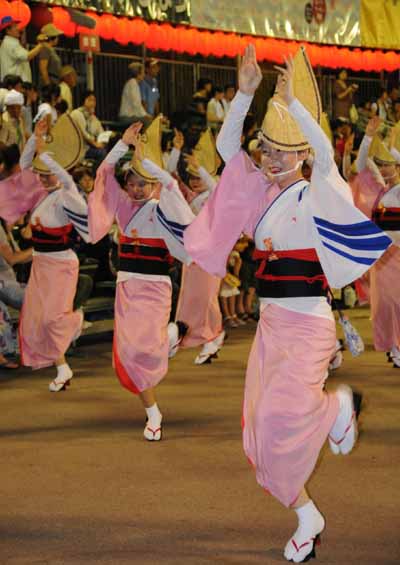 Awa Dance Festival in Japan