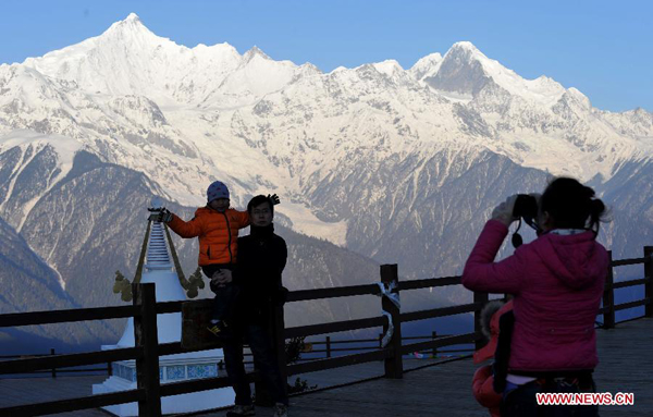 Scenery of Meili Snow Mountain