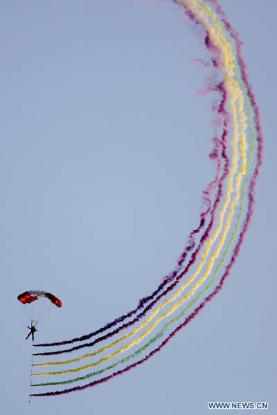 RCMP feast tourists with performances at Sunset Ceremonies in Canada