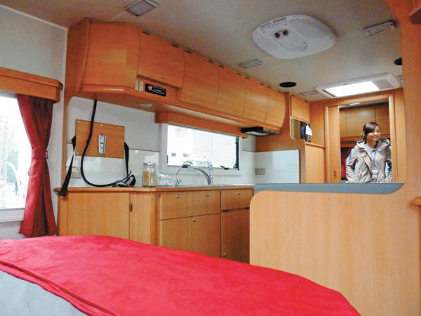 A camper's life traveling the open road