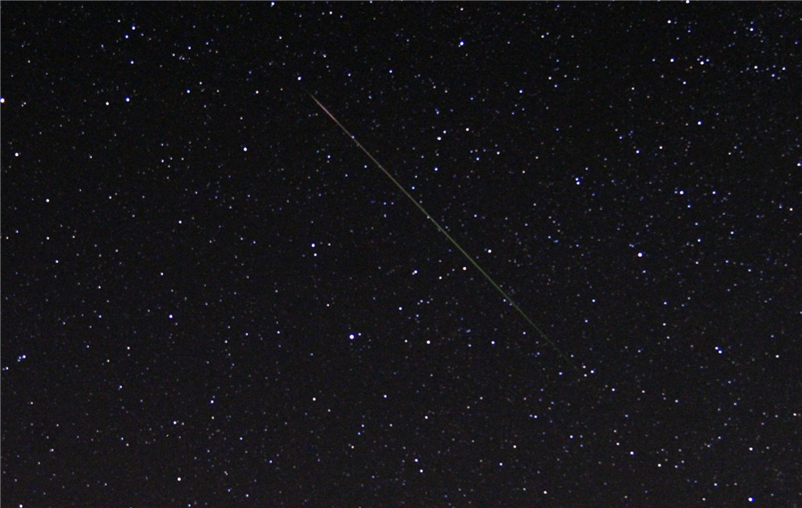Perseid meteor shower puts on show in night sky
