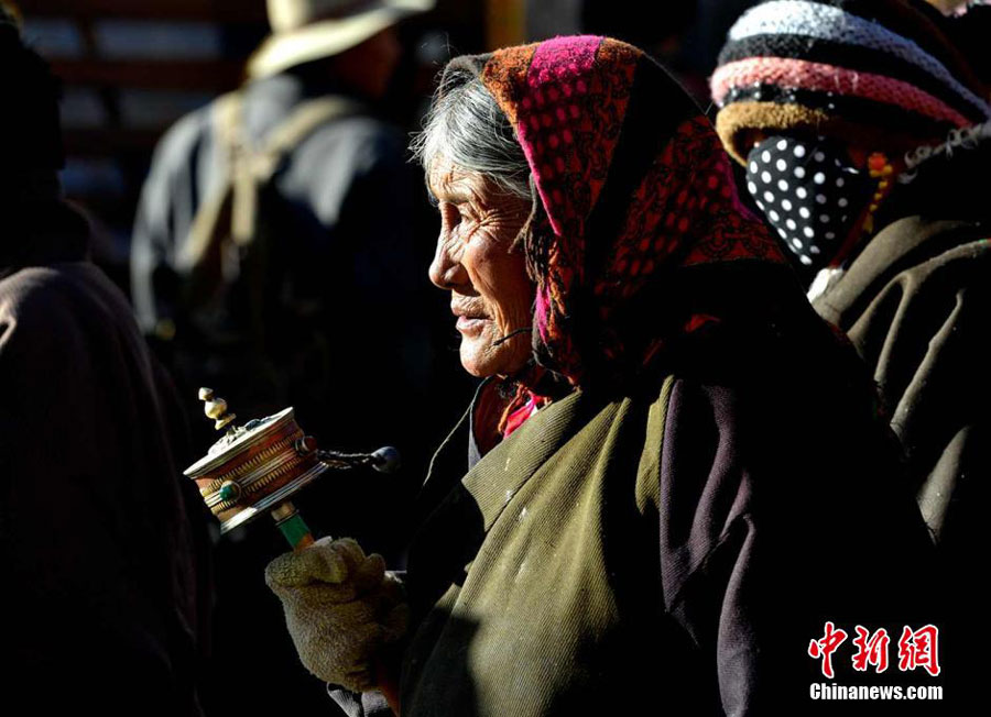 Worship season in Lhasa