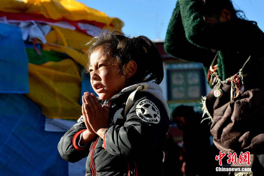Worship season in Lhasa